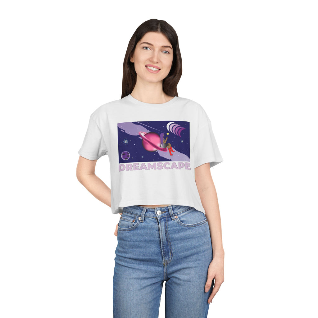 SnowyGee Dreamscape Crop Tee