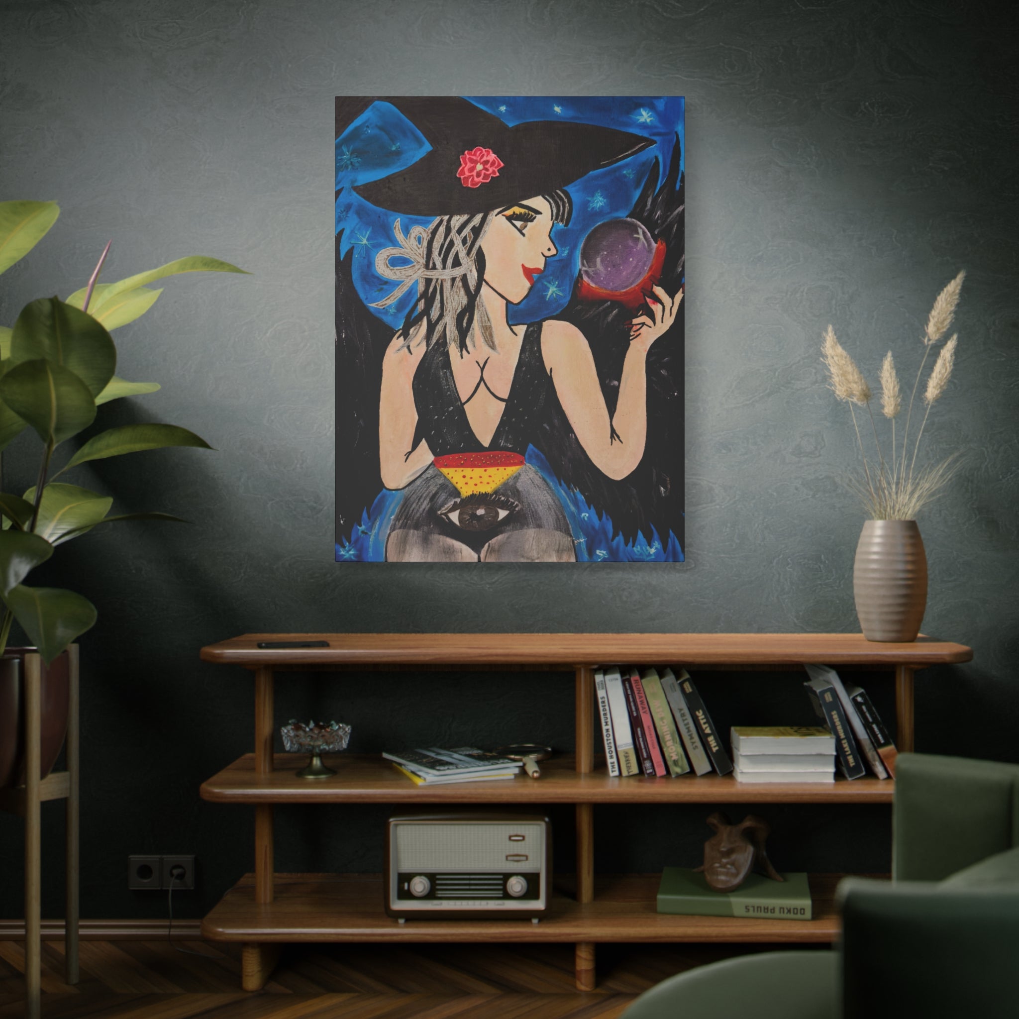 SnowyGee Magic — Original Canvas Print
