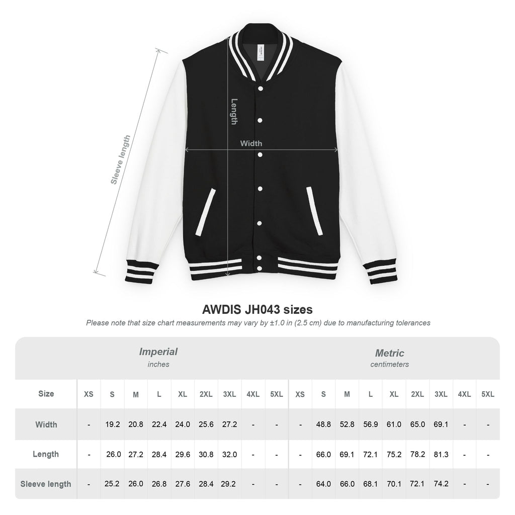 SnowyGee Celestial Varsity Jacket — Letterman