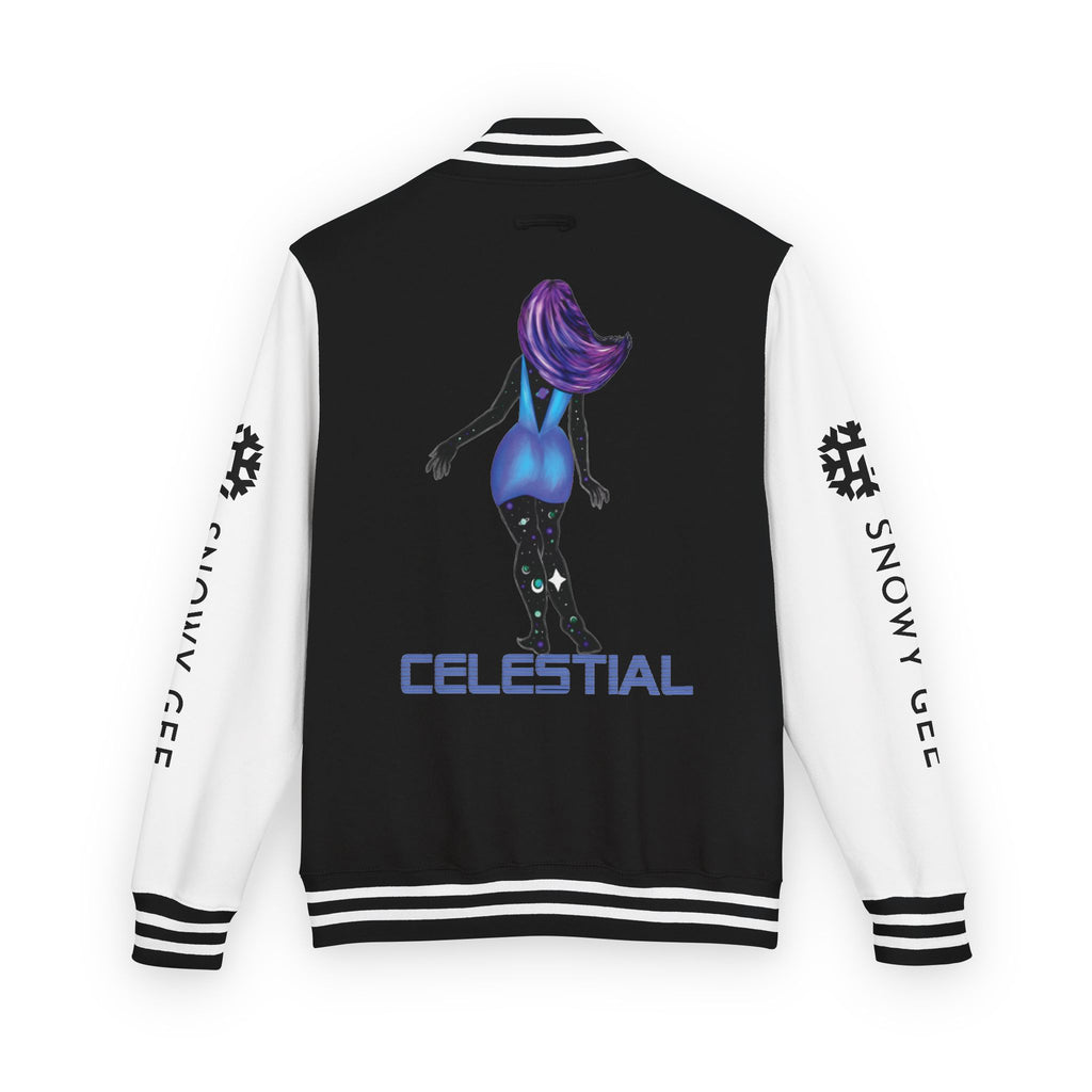 SnowyGee Celestial Varsity Jacket — Letterman