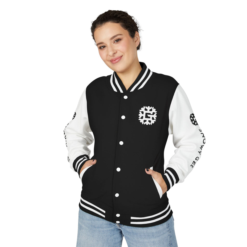 SnowyGee Celestial Varsity Jacket — Letterman