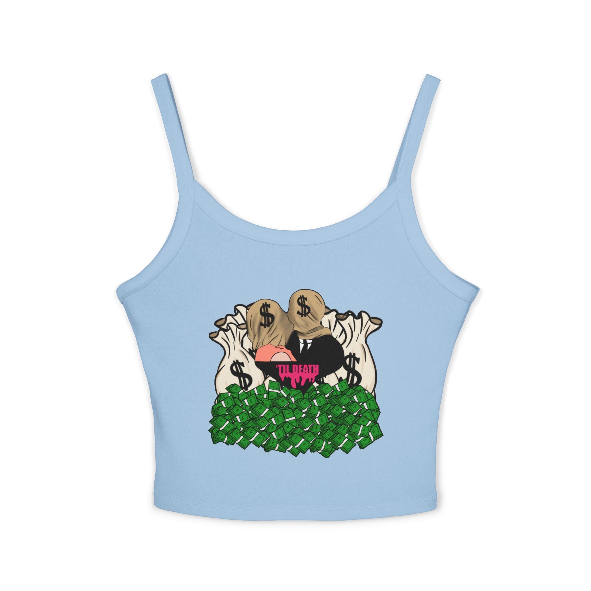 SnowyGee 'Til Death Crop Tank