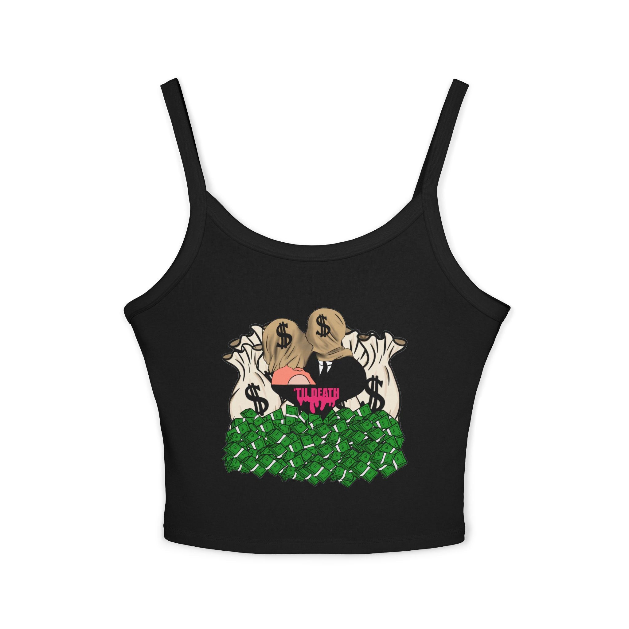 SnowyGee 'Til Death Crop Tank