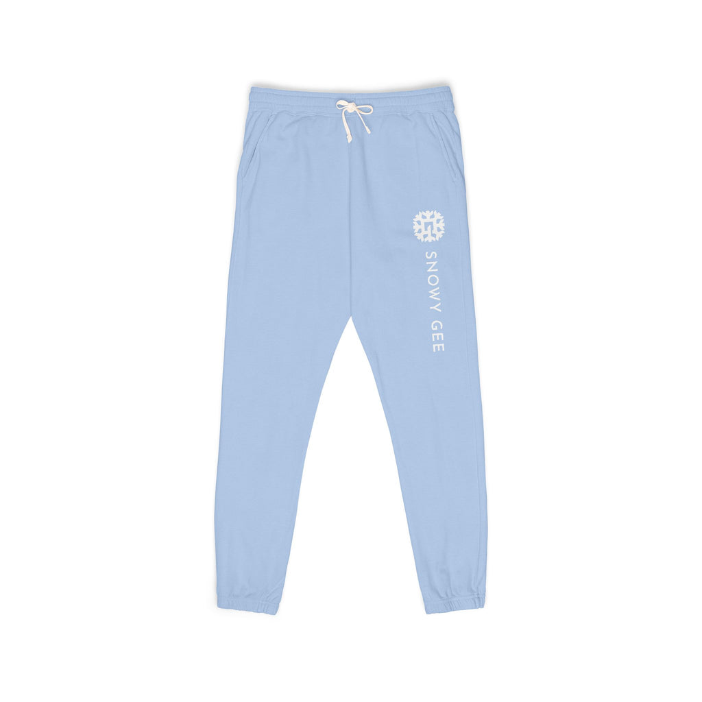 SnowyGee Vertical Logo Fleece Sweatpants