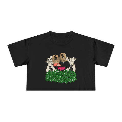 SnowyGee 'Til Death Crop Tee