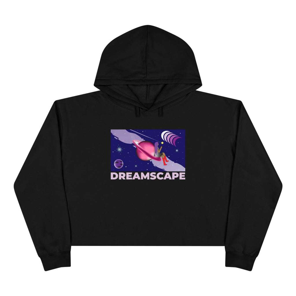 SnowyGee Dreamscape Crop Hoodie