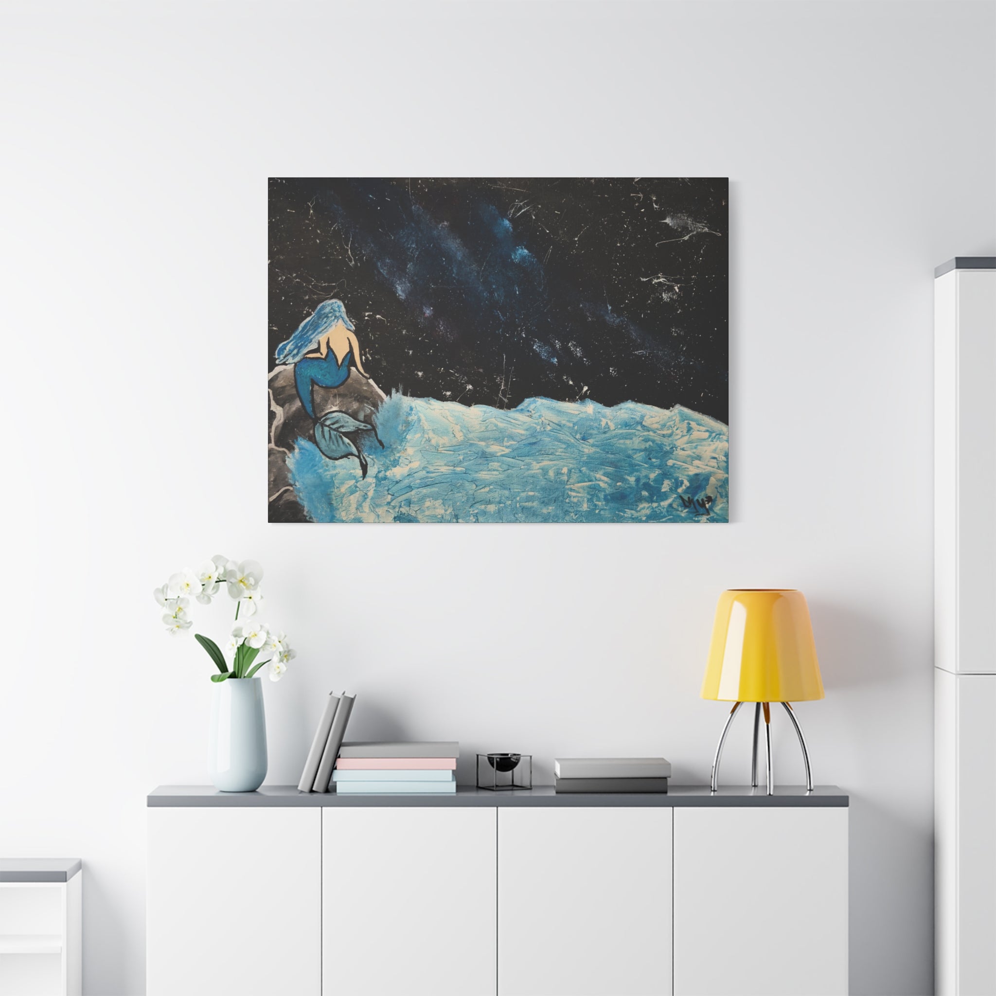 SnowyGee Dreamer — Original Canvas Print