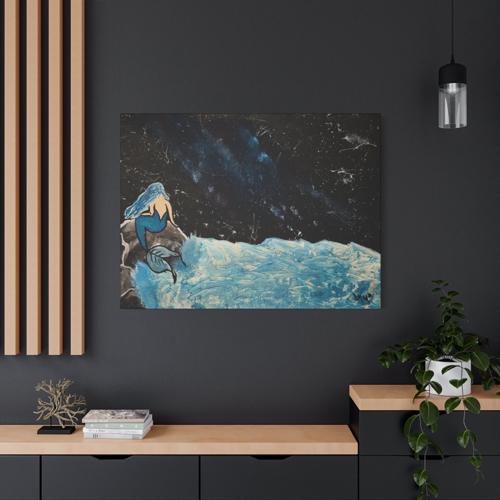 SnowyGee Dreamer — Original Canvas Print