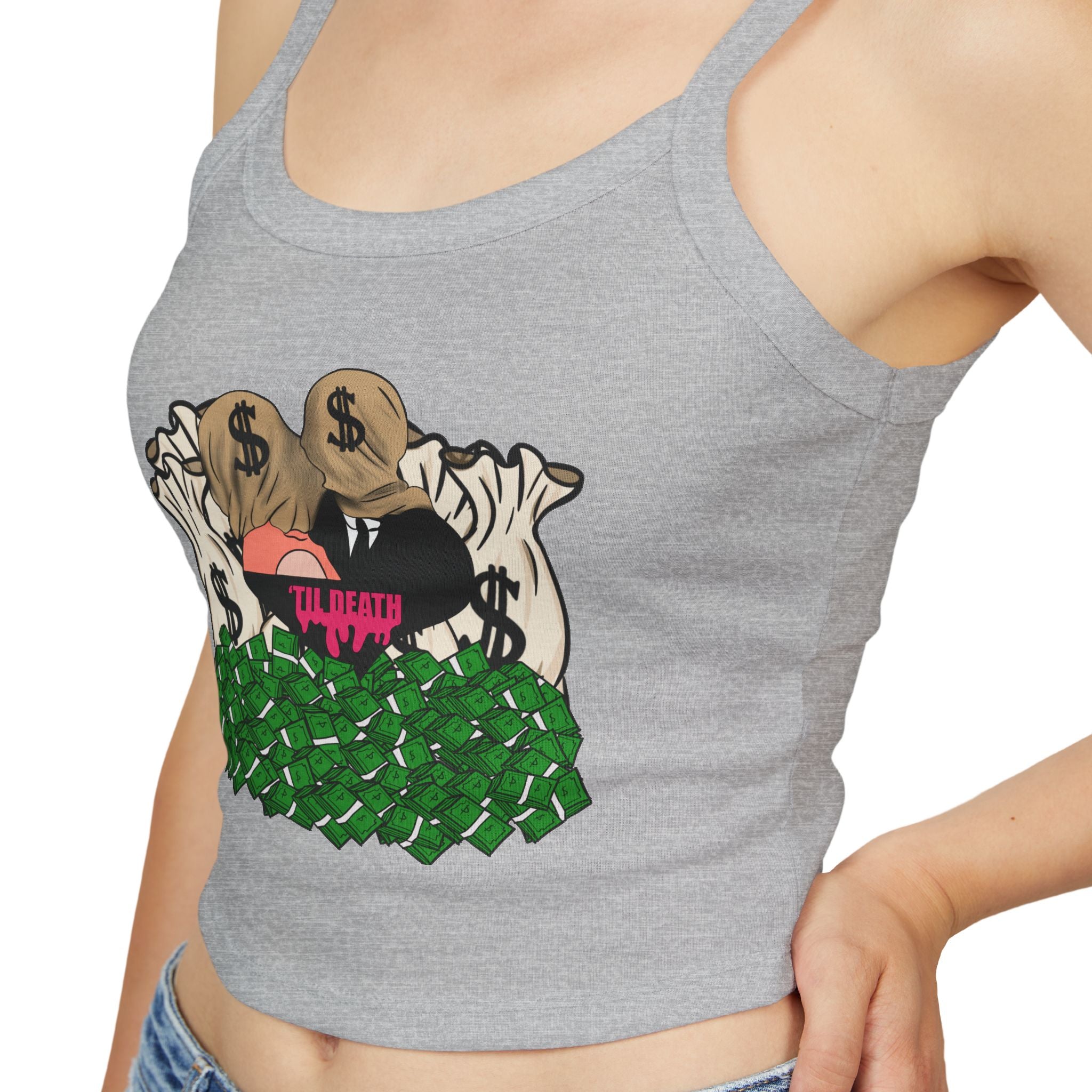 SnowyGee 'Til Death Crop Tank