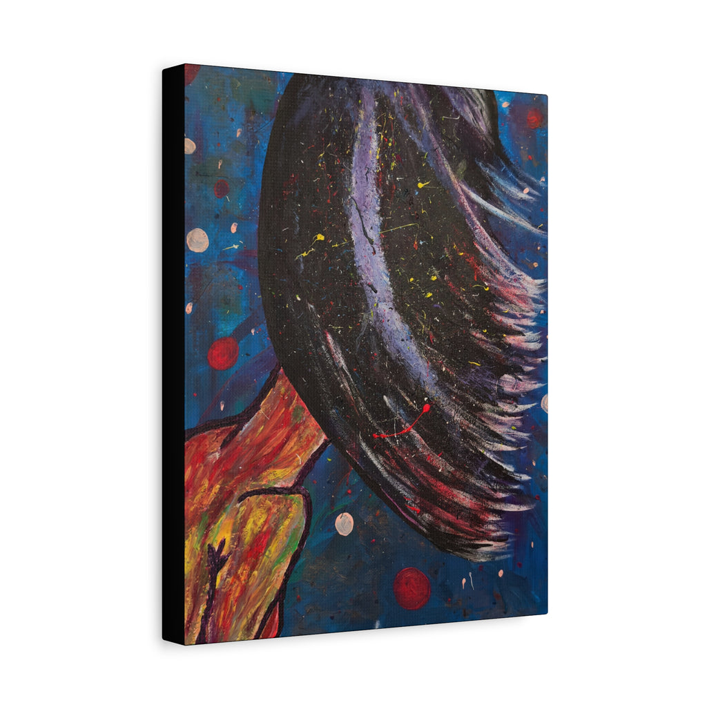 SnowyGee Gone with the Wind — Original Canvas Print