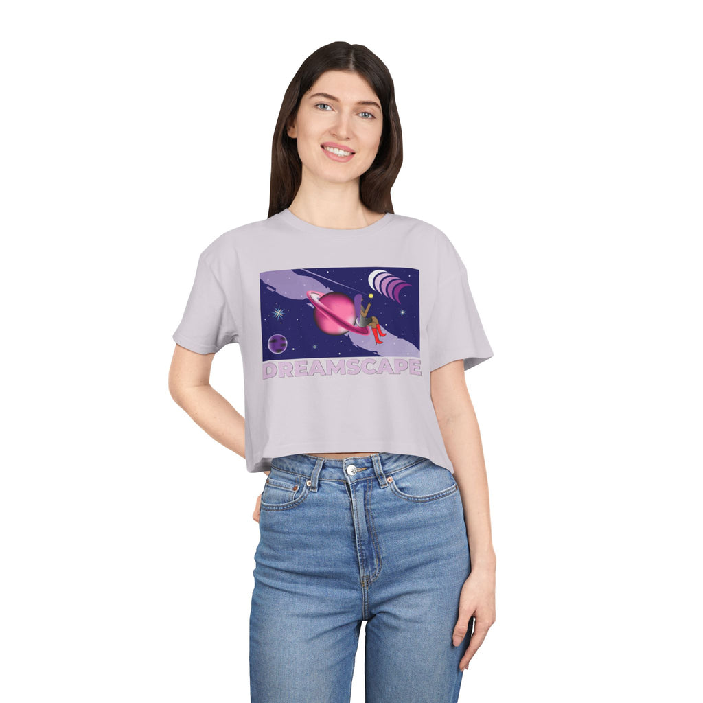 SnowyGee Dreamscape Crop Tee
