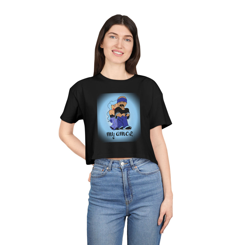 SnowyGee My Love Crop Tee