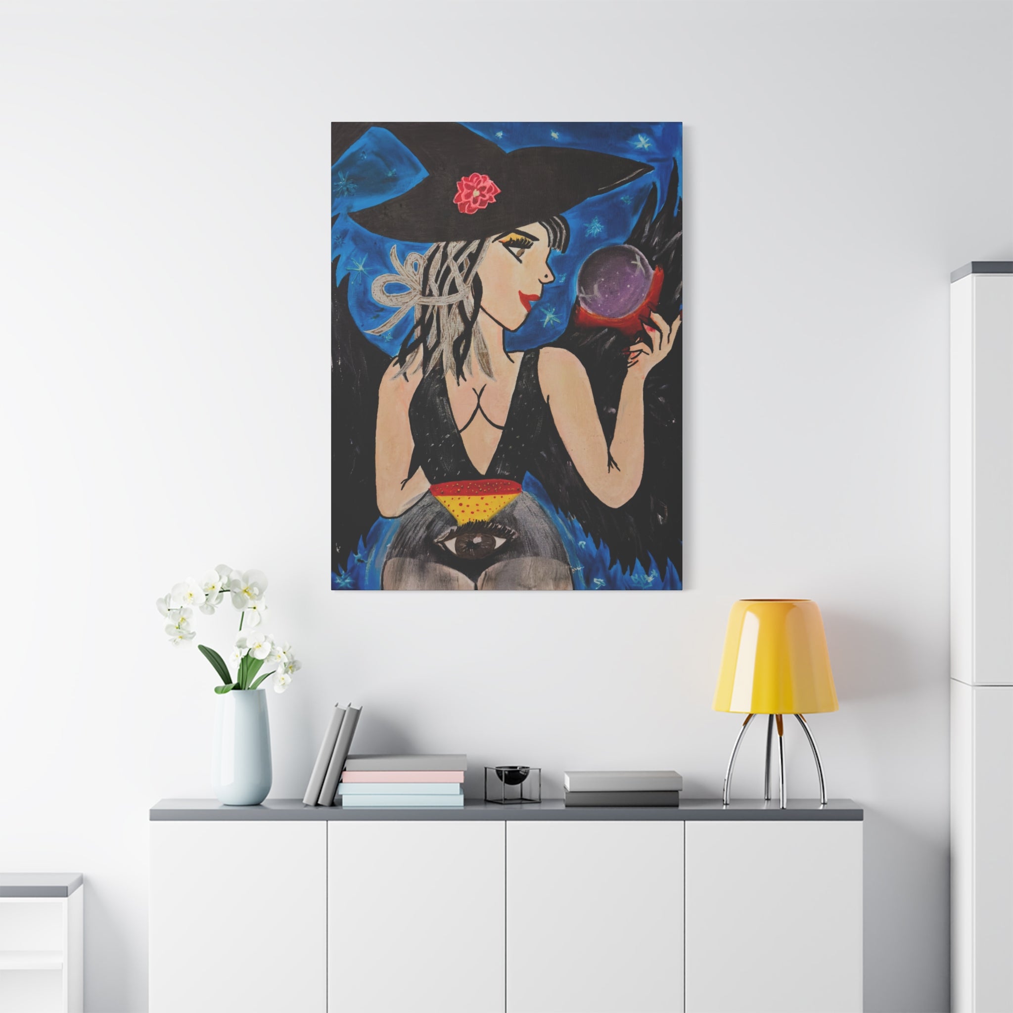 SnowyGee Magic — Original Canvas Print