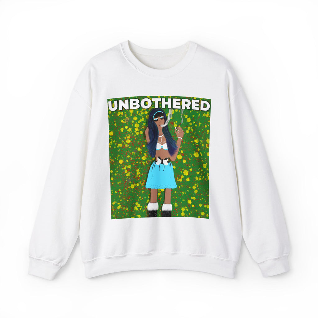 SnowyGee Unbothered Crewneck Sweatshirt