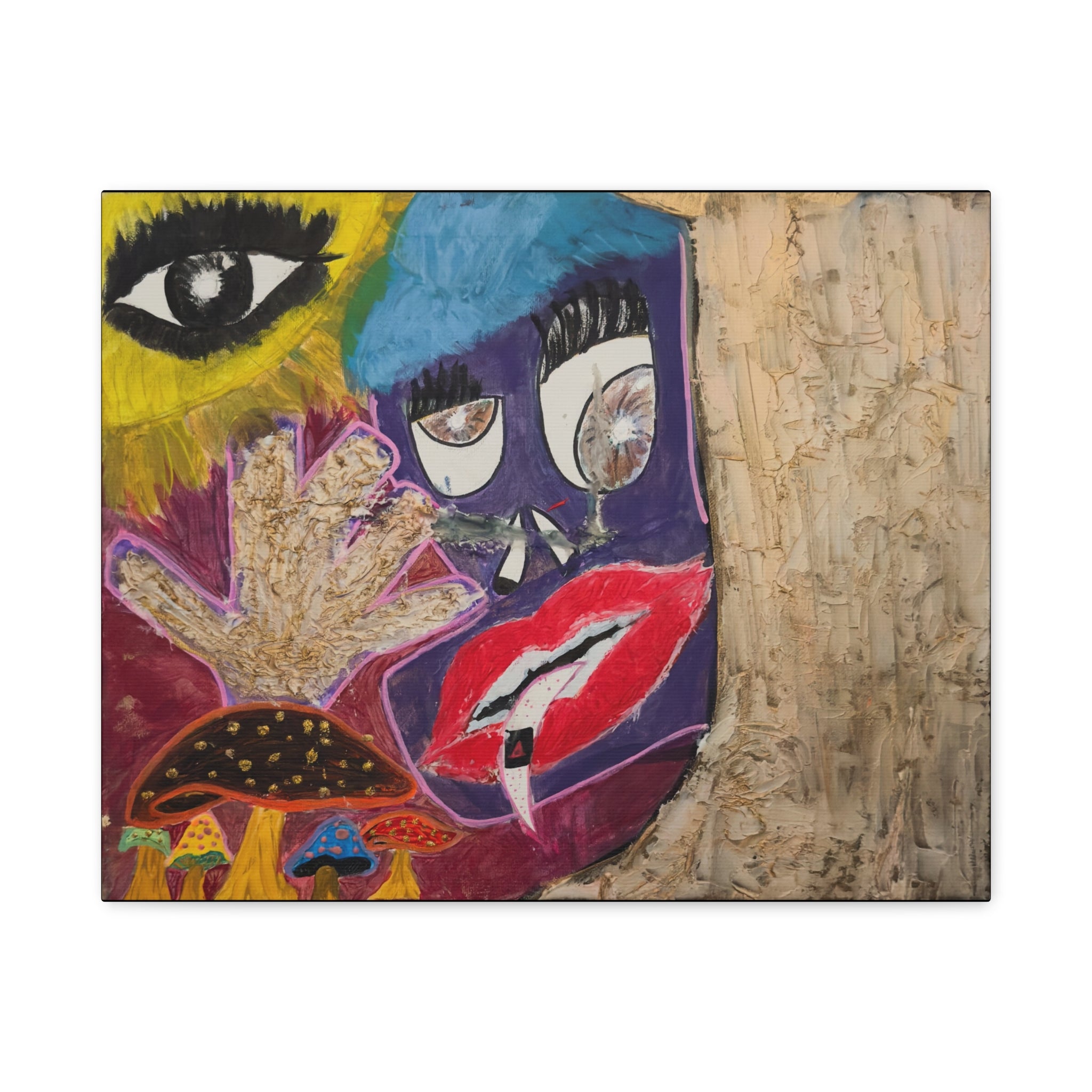 SnowyGee Lost in the Sauce — Original Canvas Print