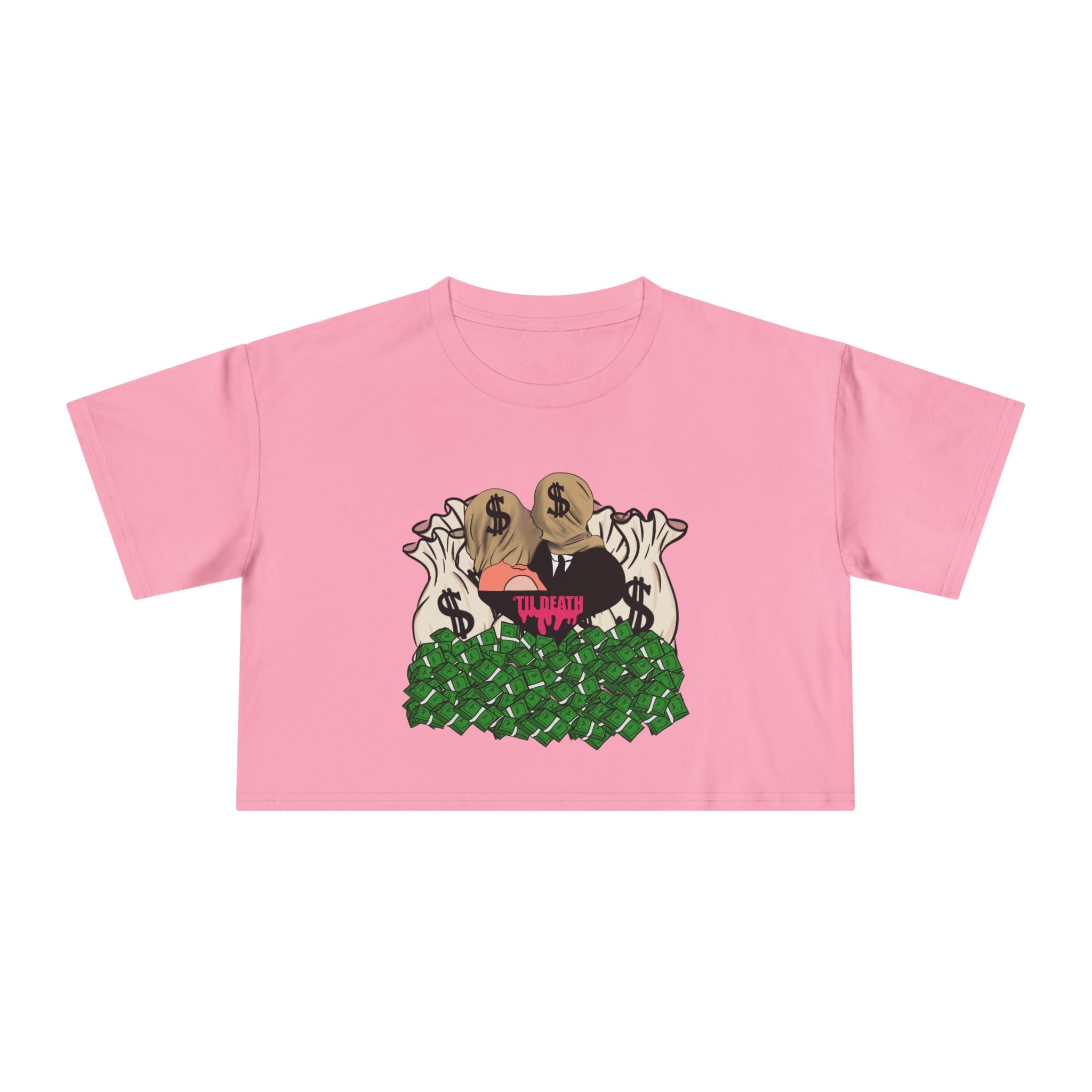 SnowyGee 'Til Death Crop Tee
