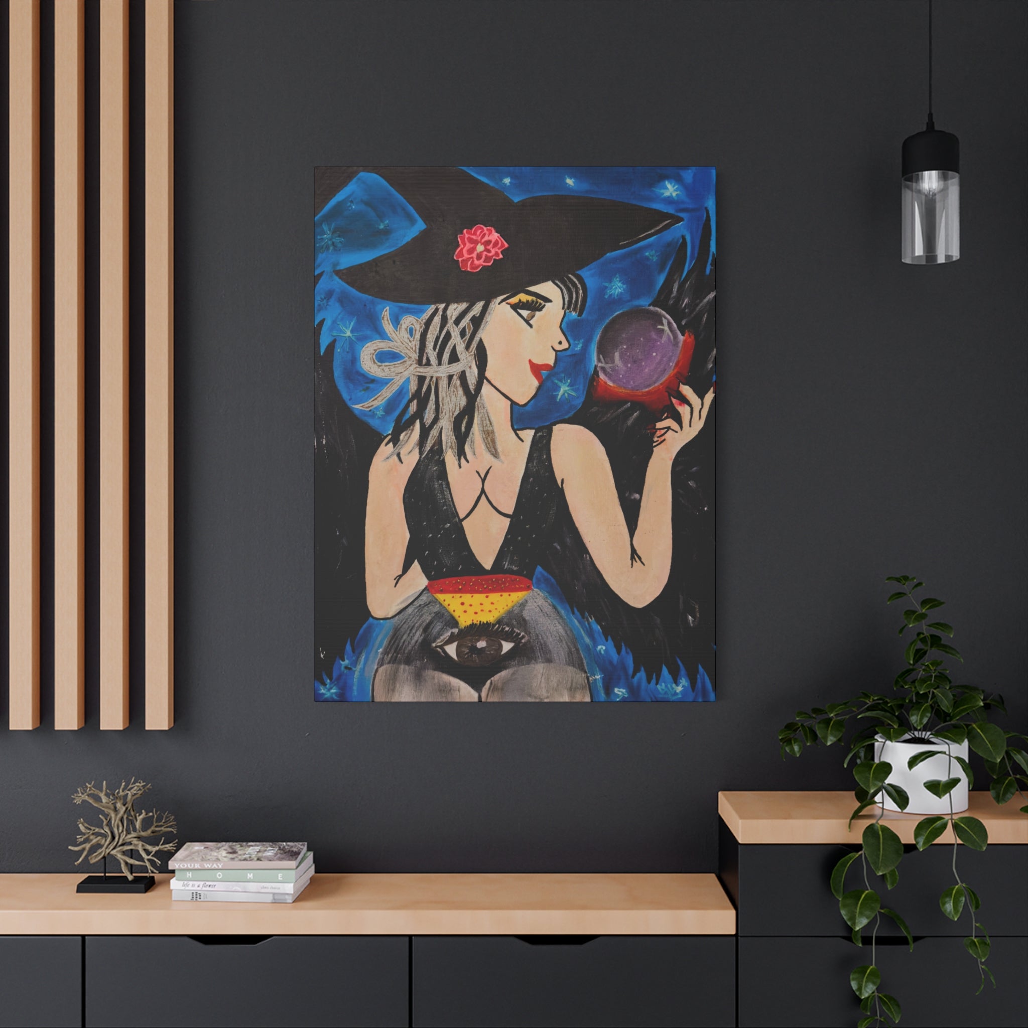 SnowyGee Magic — Original Canvas Print