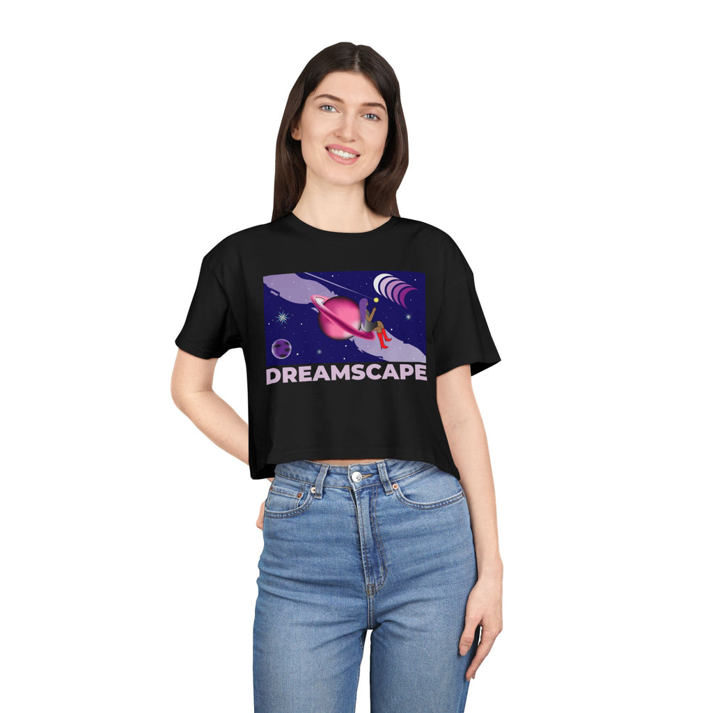 SnowyGee Dreamscape Crop Tee