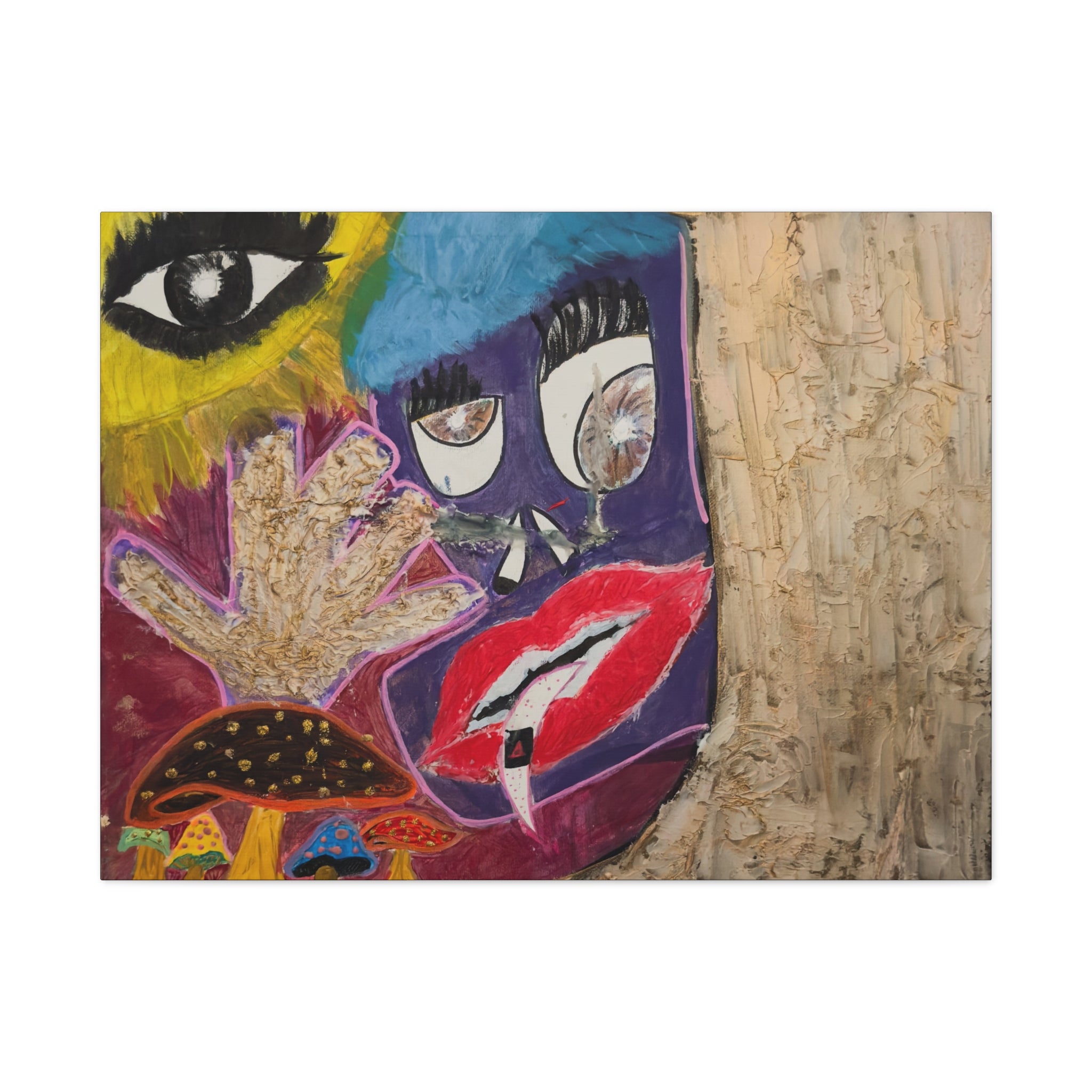 SnowyGee Lost in the Sauce — Original Canvas Print