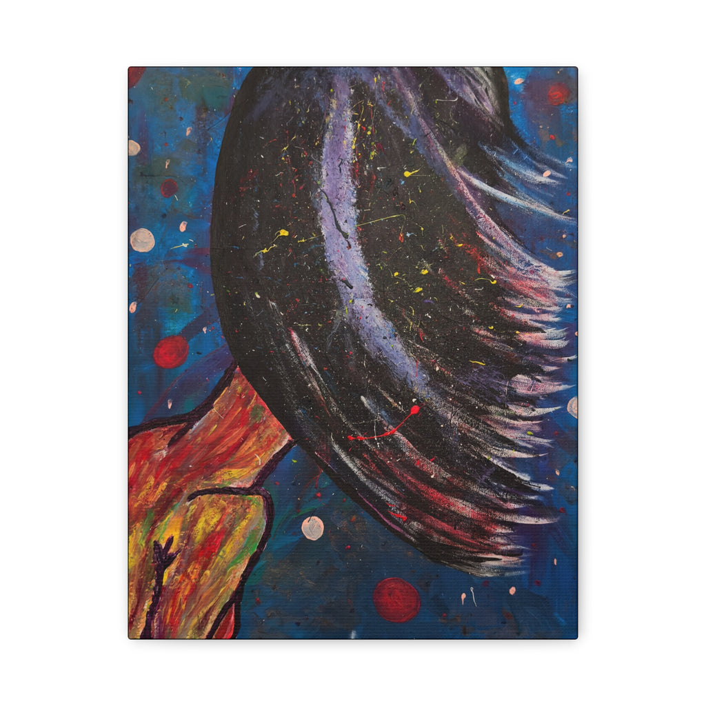 SnowyGee Gone with the Wind — Original Canvas Print