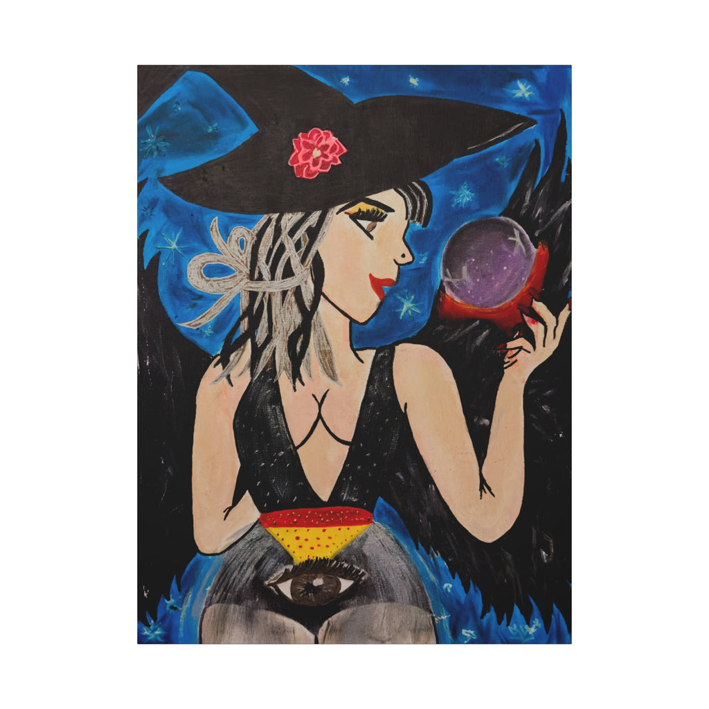 SnowyGee Magic — Original Canvas Print