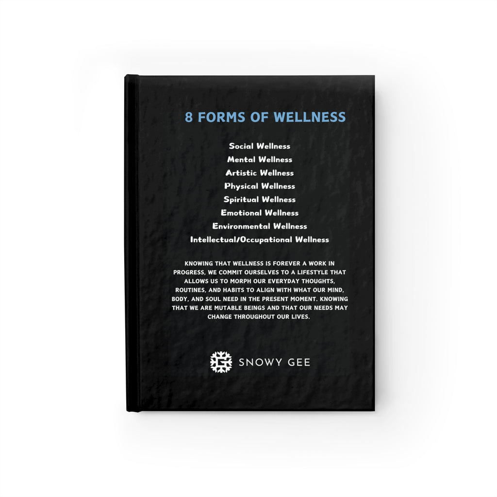 SnowyGee Celestial Journal — 8 Forms of Wellness