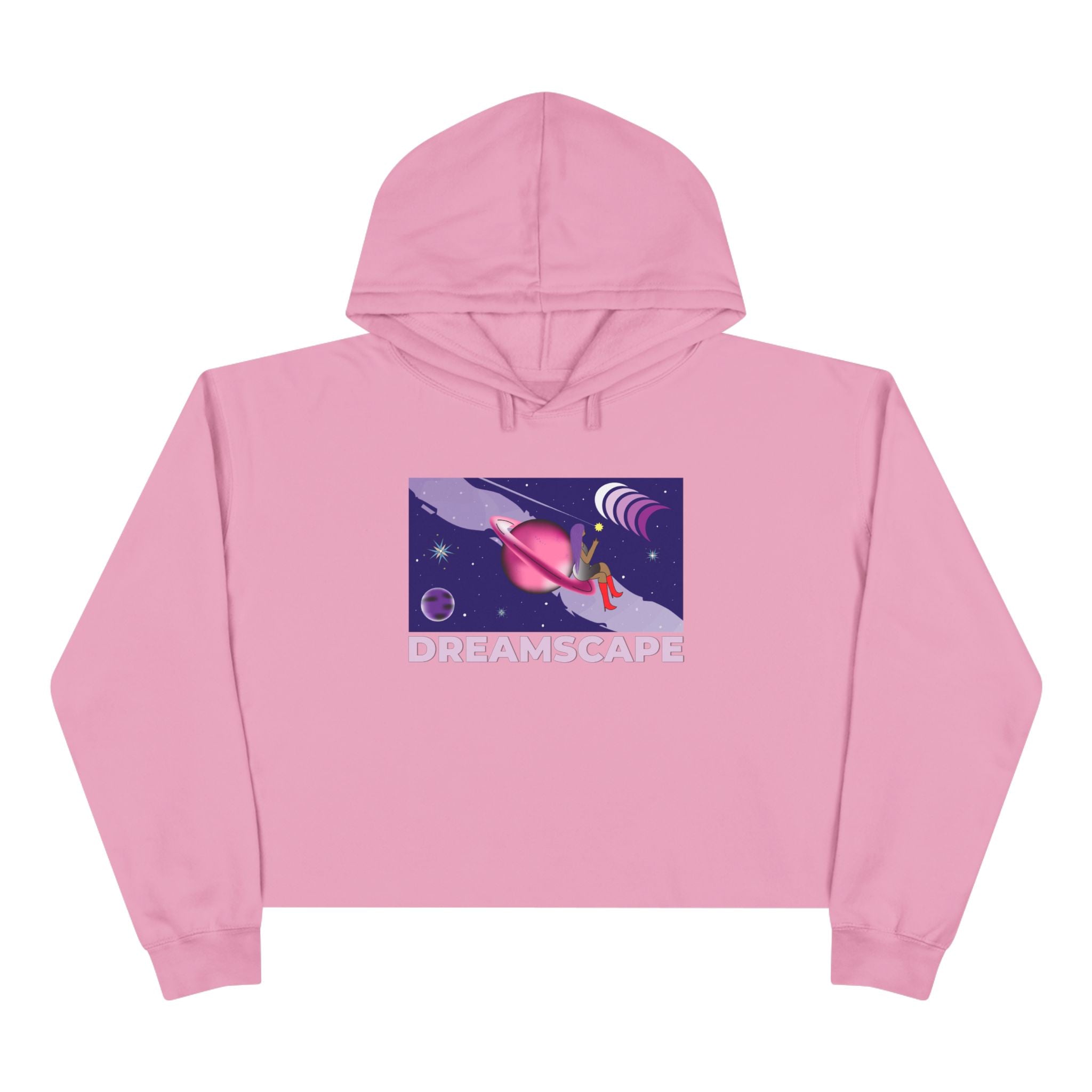 SnowyGee Dreamscape Crop Hoodie