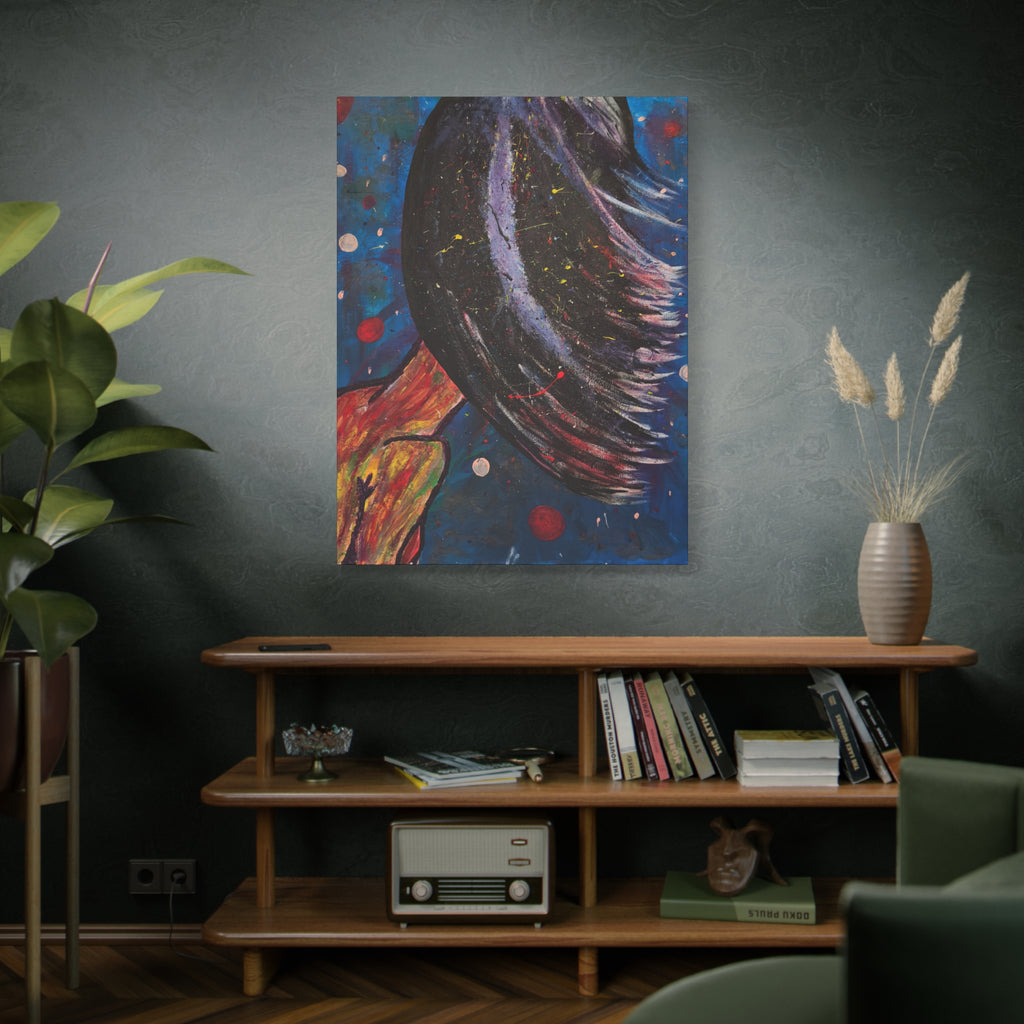 SnowyGee Gone with the Wind — Original Canvas Print