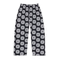 SnowyGee Signature Monogram Pajama Pants — Men's Black